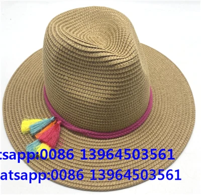 Barret de palla de vaquera de jazz d’estiu