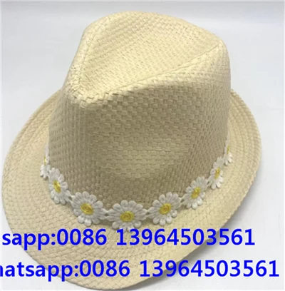 Barret Fedora Amb Flor Petita
