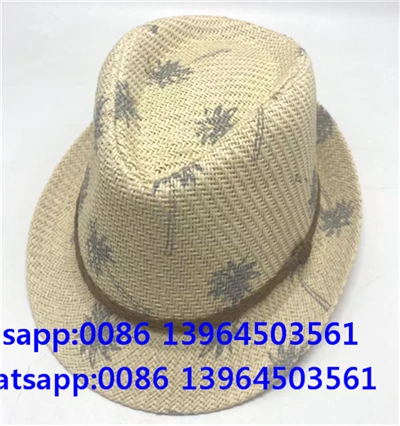 Elegant barret de copa Fedora unisex