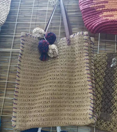 Bossa de paper d'estiu de Lady Crochet