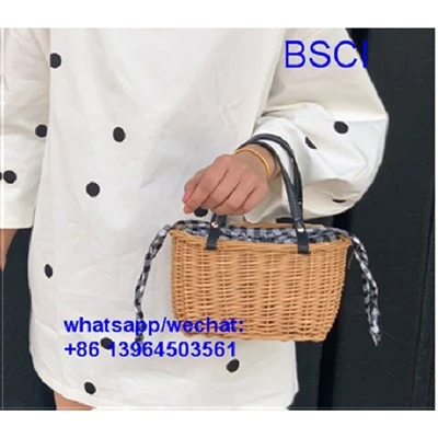 Bosses de rattan per a dona
