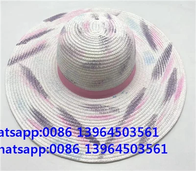 Cap de palla plegable de paper plegable de paper