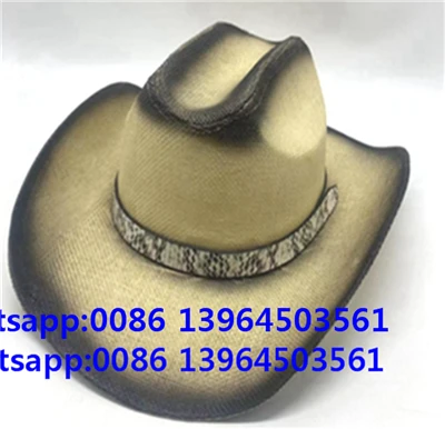Gorra Fedora Cowboy Retro Negre Spray Home