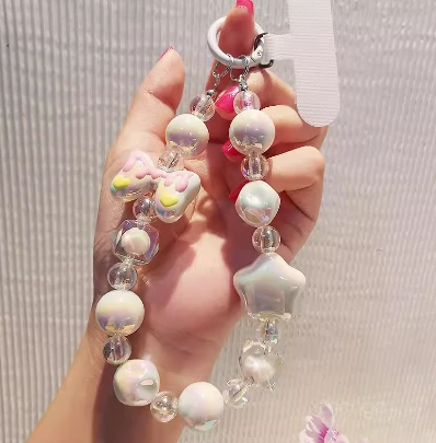 Girl Handchain Strap Pendant